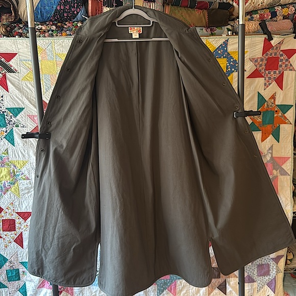 Honeybea Long Quilt Coat Made With Vintage Quilts One Of A Kind L XL - Picture 7 of 8